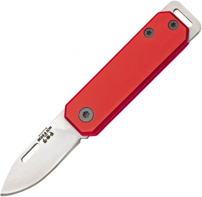 Bear and Son Small Slip Joint Red BC109RD