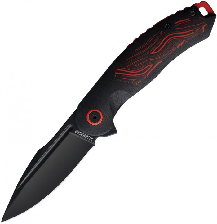 Rough Rider Linerlock Black and Red RR2676