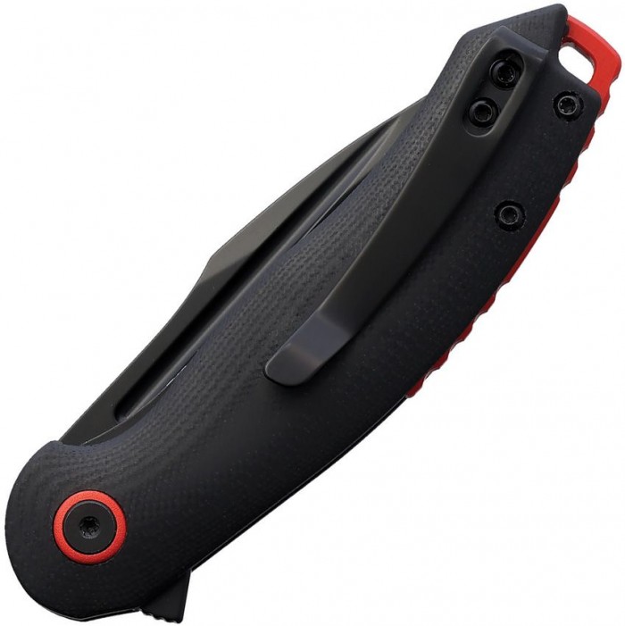 Rough Rider Linerlock Black and Red RR2676