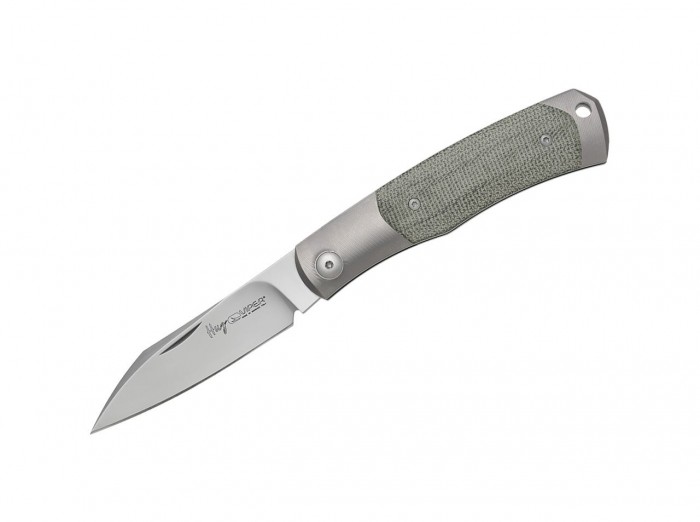 Viper Hug II Titanium Micarta Green 01VP356