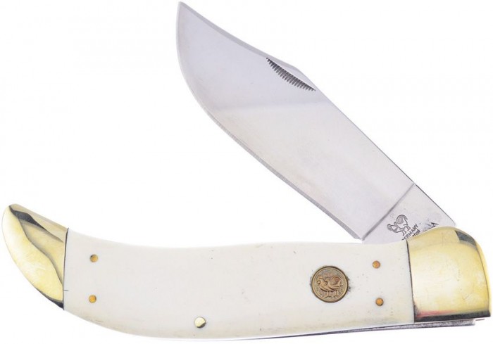 Hen & Rooster Large Folder White HRI341WSB
