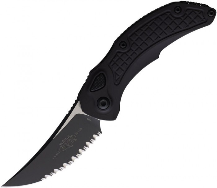 Microtech Auto Brachial Button Lock S/E MCT268A3T
