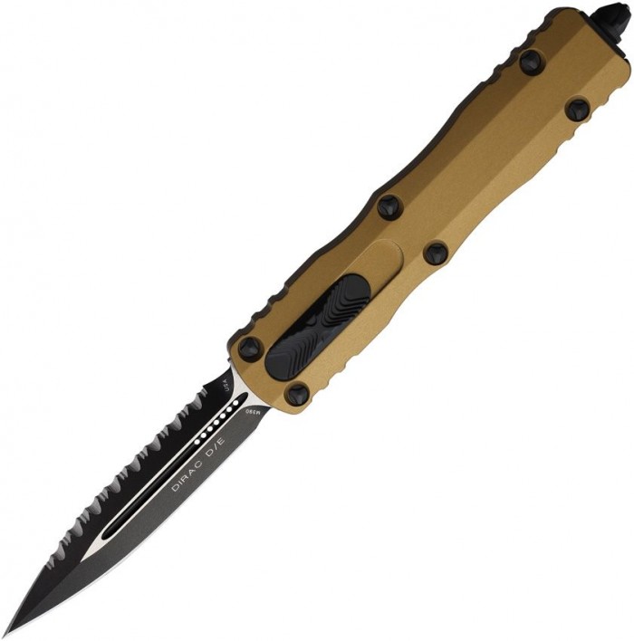 Microtech Auto Dirac D/E OTF FS Tan MCT2253TA