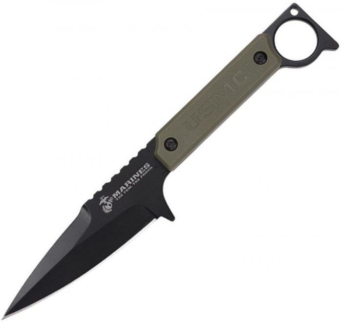 USMC Fixed Blade Green USMFIX3005GN