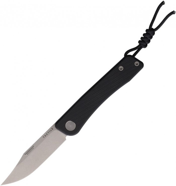 Tactile Bexar Slip Joint Black G10 TKCBXMCGXBL