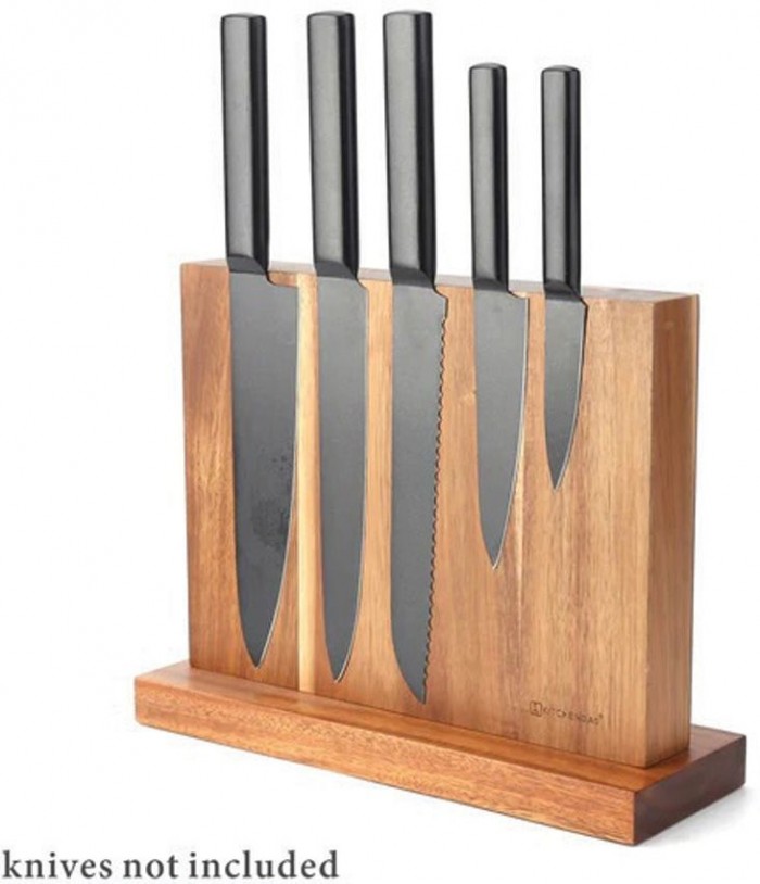 KitchenDAO Magnetic Knife Block Wood KD0388 Mágneses Késtartó