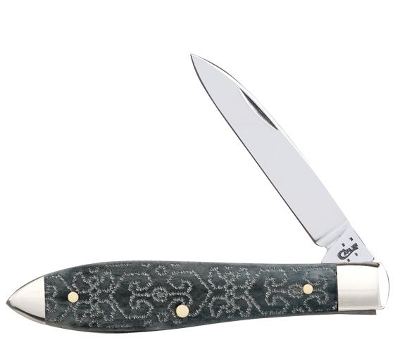 Case SS Embellished Smooth Gray Bone Tear Drop CA31932