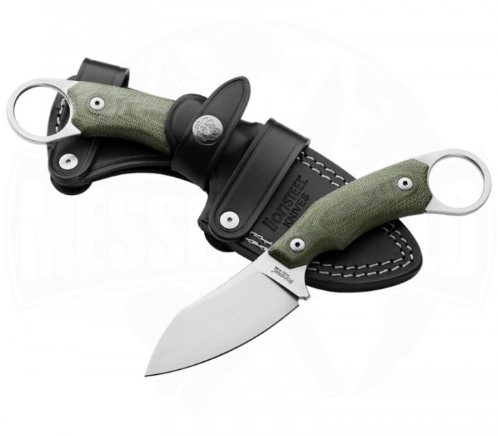LionSteel H1 Micarta Green 02LS052