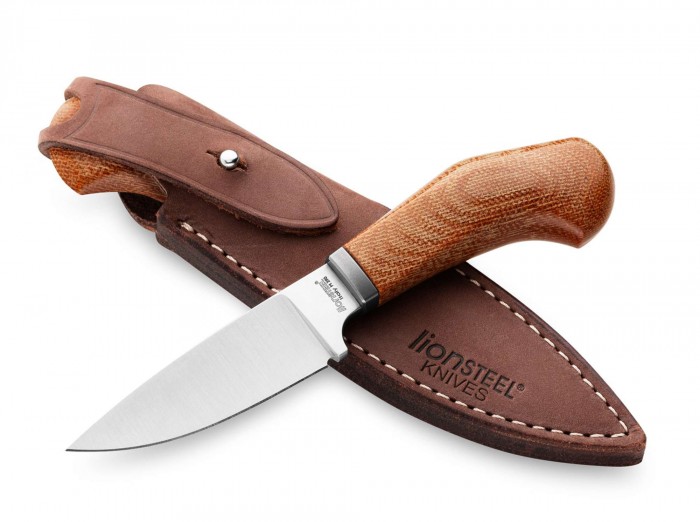 LionSteel Willy Micarta Natural 02LS082