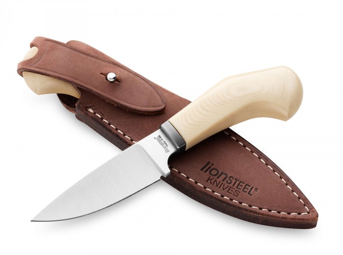LionSteel Willy Micarta White 02LS080