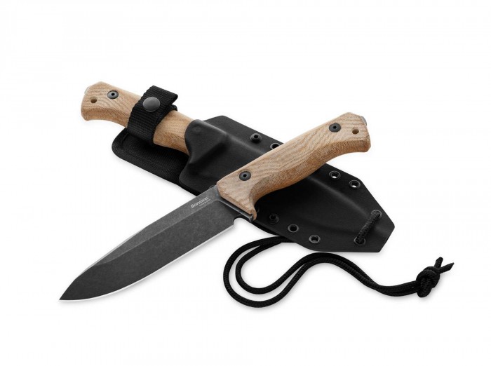 LionSteel T6 Micarta Natural BB 02LS076