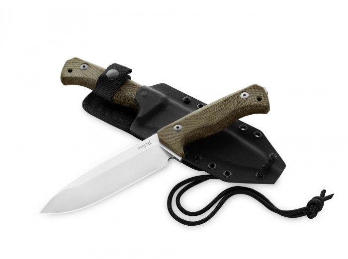 LionSteel T6 Micarta Green 02LS072