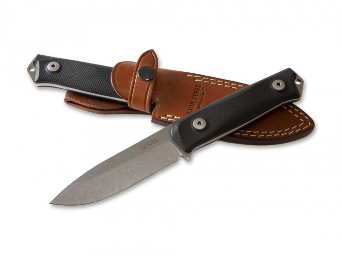 LionSteel B41 Bushcraft G10 Black 02LS049