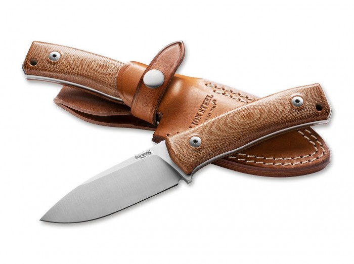 LionSteel M4 Brown Micarta 02LS039