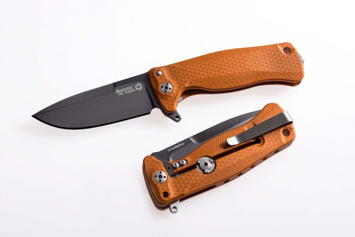 LionSteel SR22 Aluminium Orange Black 01LS127