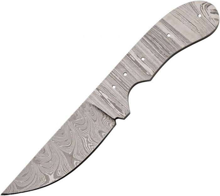 Knifemaking Straight Back Damascus Blank BLDM2746