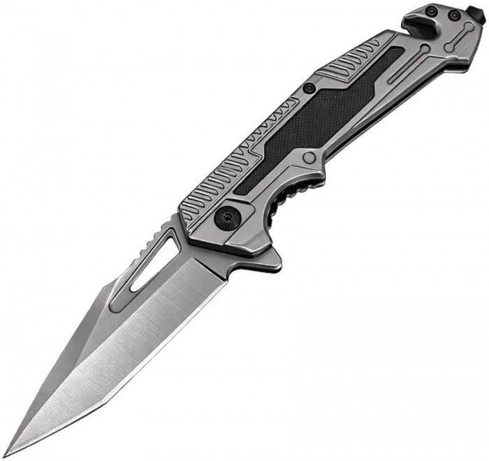 ElitEdge Rescue Linerlock A/O Gray/G10 EE10A117GYG