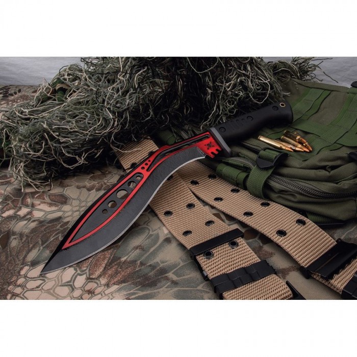 United Cutlery M48 Kukri Black/Red UC3160RD