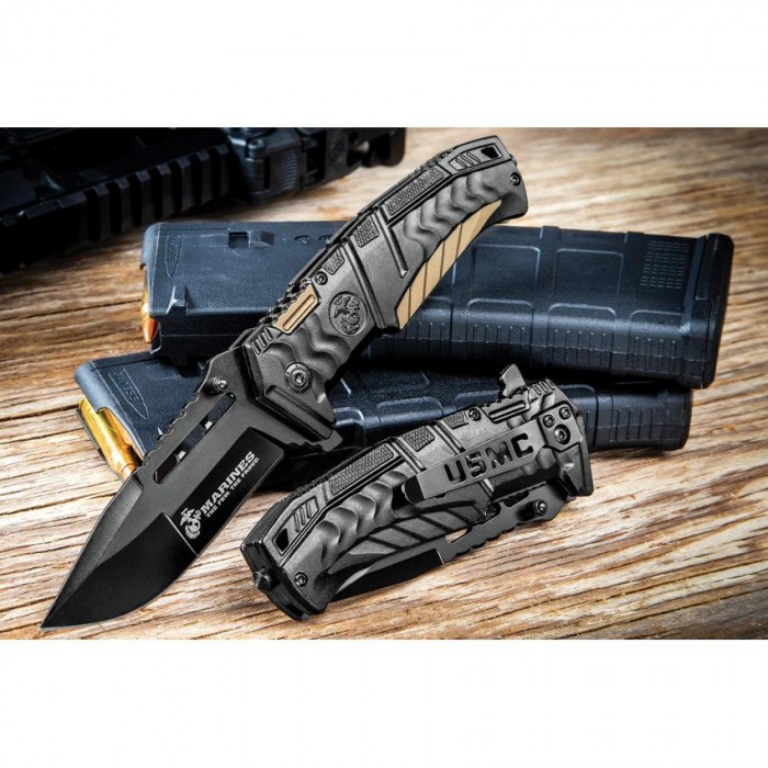 United Cutlery USMC Battlehard Linerlock A/O UC3228