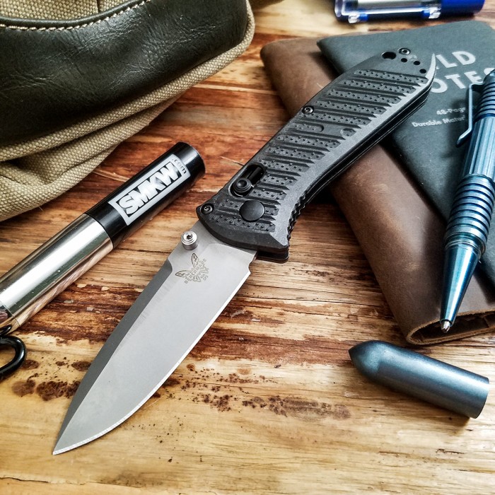 Benchmade MINI PRESIDIO II ULTRA 575-1 SATIN PLAIN C377005751