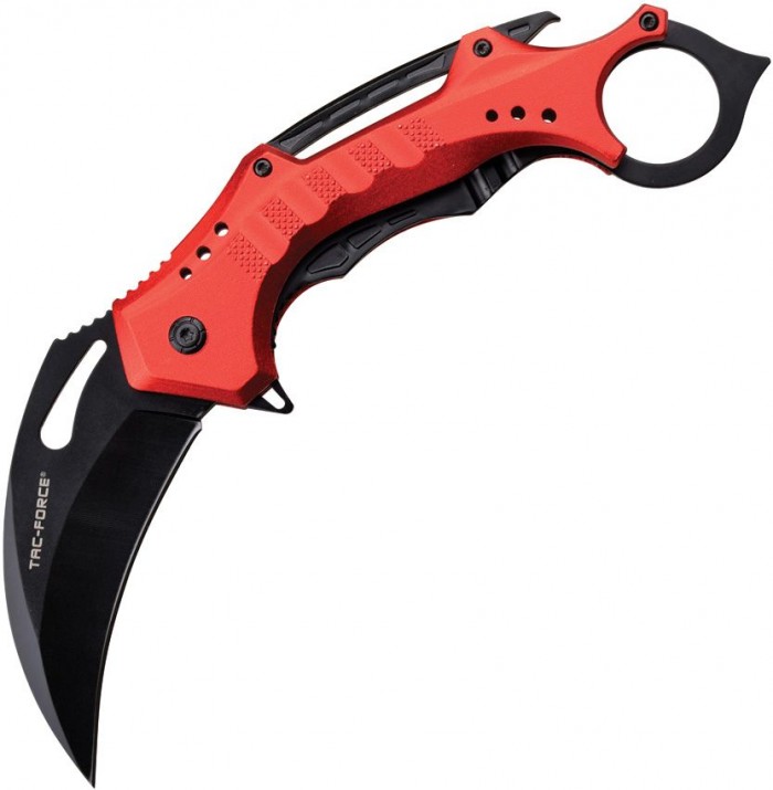 Tac Force Linerlock A/O Red TF705KRD