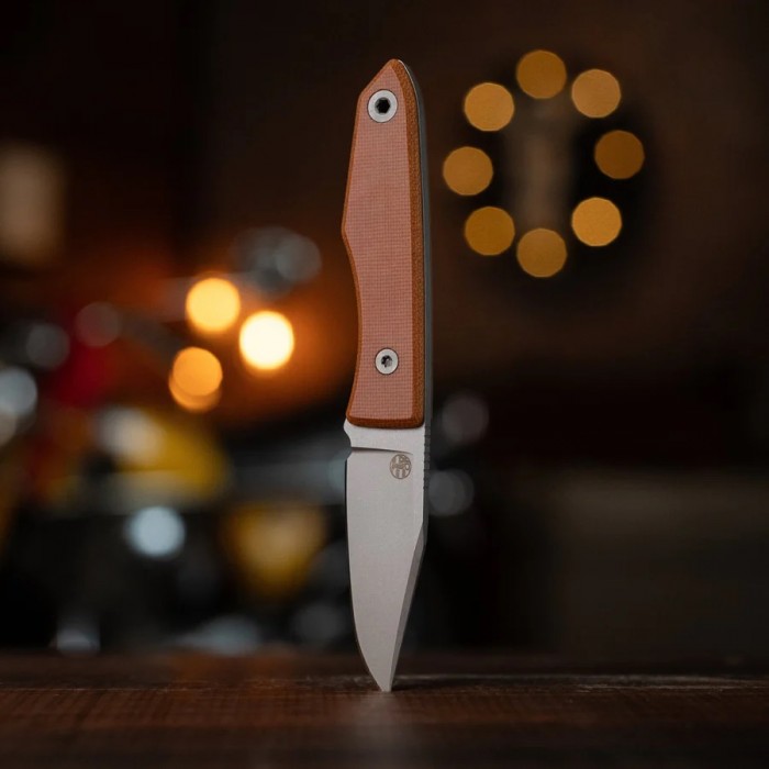 Big Idea Design Lookout Fixed Blade Brown BIG009MBR