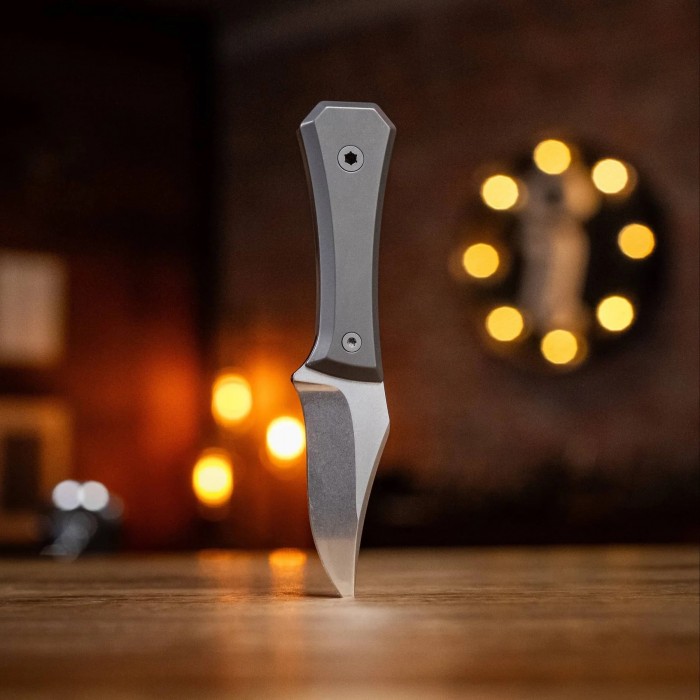 Big Idea Design Ti Pocket Bowie Fixed Blade BIG735703