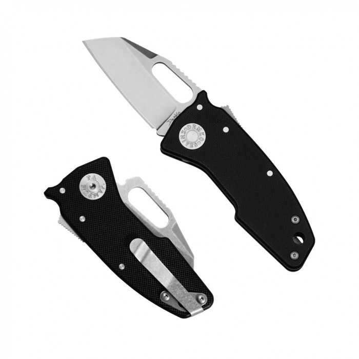 Demko Knives Nano Shark Foot 20CV G10 Black 01DK035