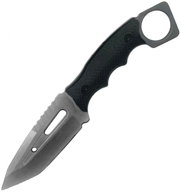 ElitEdge Fixed Blade Tanto Black EE20677TBK