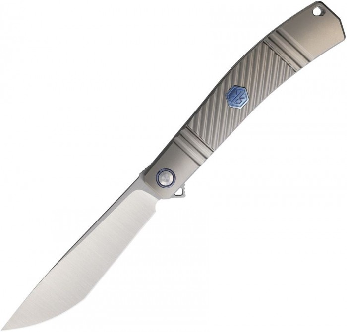 Rike Knife Framelock Gray RKKD03P
