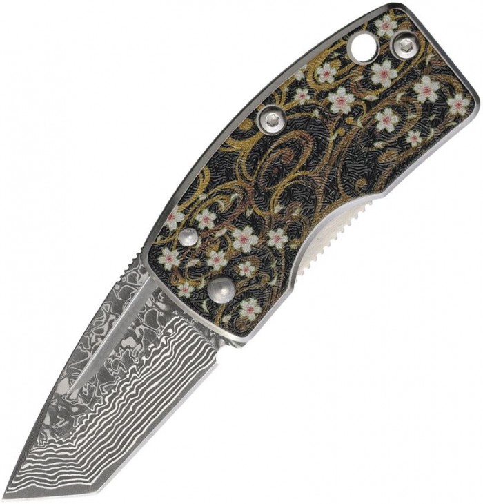 G.Sakai Money Clip Framelock Sakura GS11613