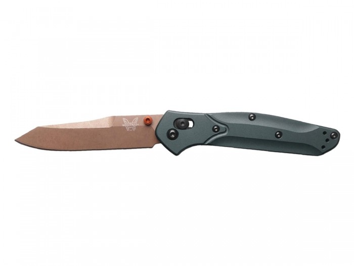 Benchmade OSBORNE 940FE-2601 REVERSE TANTO TAIGA GREEN ALUMINUM C37700094F