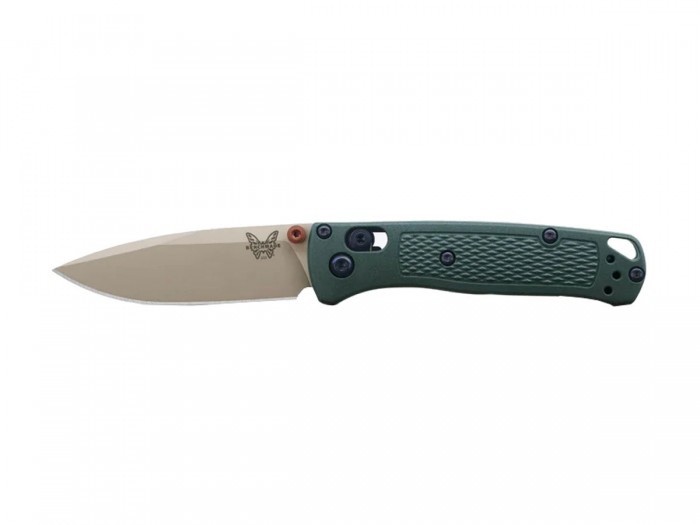 Benchmade MINI BUGOUT 533TN-2601 TAIGA GREEN PLAIN C37700053Z