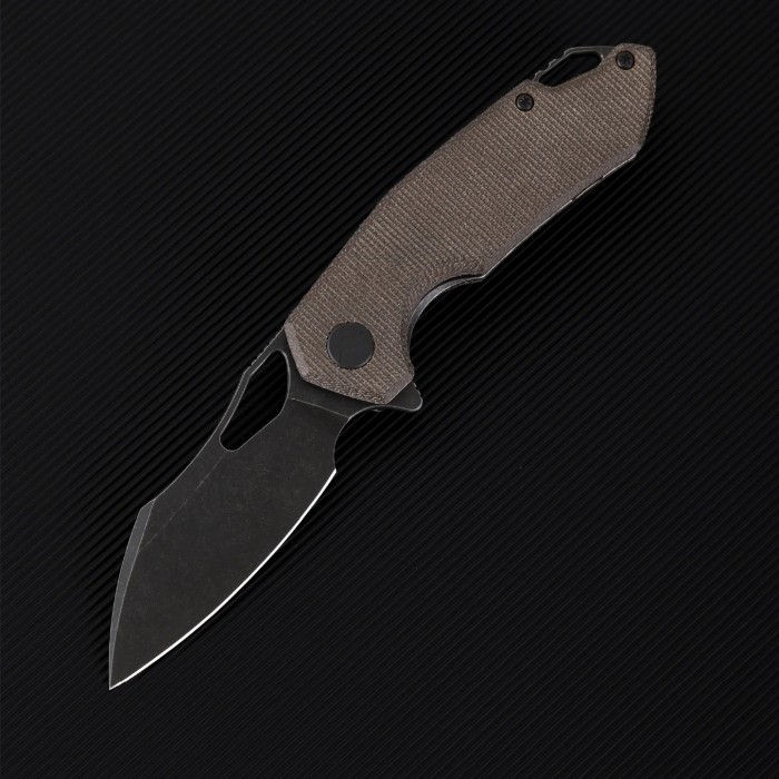 FerraMonster Glideman Linerlock Micarta OD FMR23003CPD