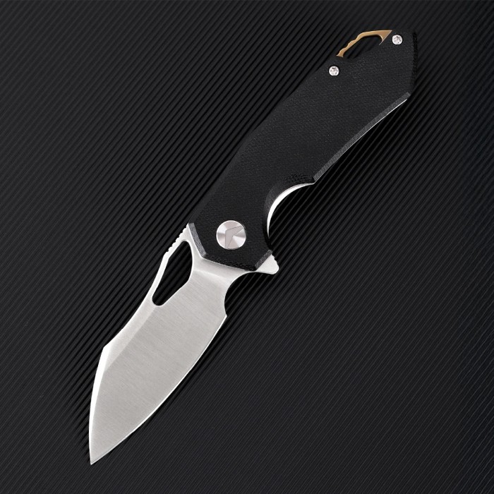 FerraMonster Glideman Linerlock Micarta Blk FMR23003CPA