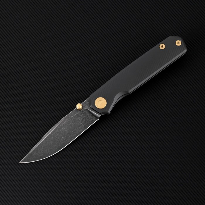 FerraMonster Kroma Framelock Ti Black FMR23008D