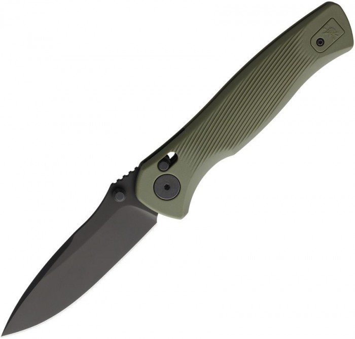 Spartan Blades Eleos Crossbar Lock PVD Grn SFBL15BKGR