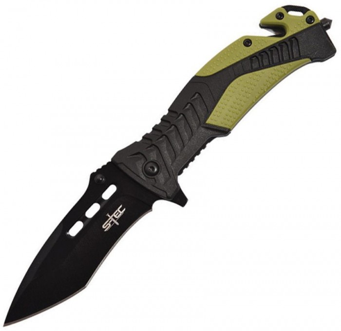 S-TEC Rescue Linerlock A/O Green STTS015GN