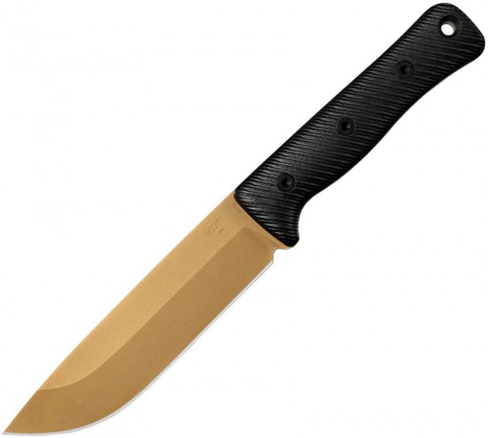 Reiff Knives F6 Leuku Gen 2 Fixed Blade G10 REKF601DBLGBLKA