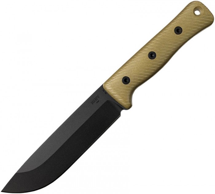 Reiff Knives F6 Leuku Gen 2 Fixed Blade G10 REKF601BODGBLKA