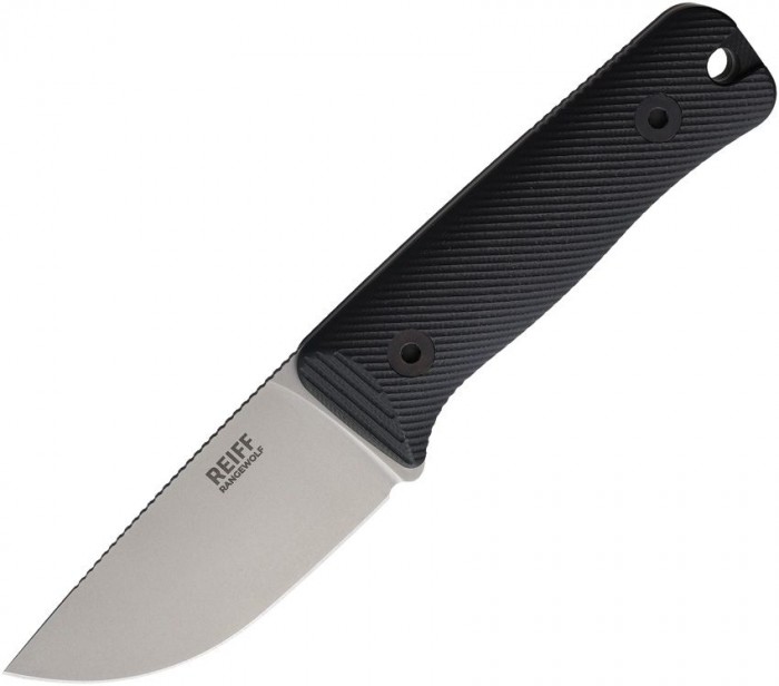 Reiff Knives RangeWolf Fixed Blade Blk G10 REKRW139BLGBLKA
