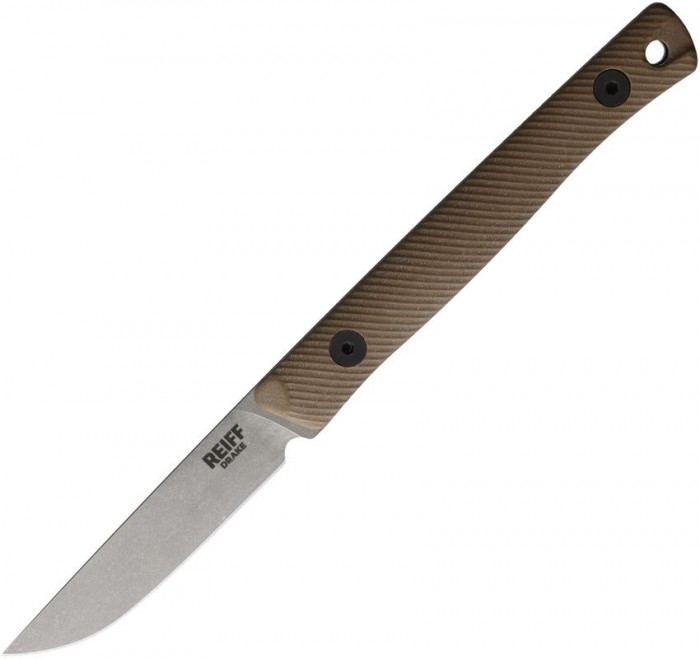 Reiff Knives Drake Bird & Trout Fixed Blade REKDK319EBGBLKA