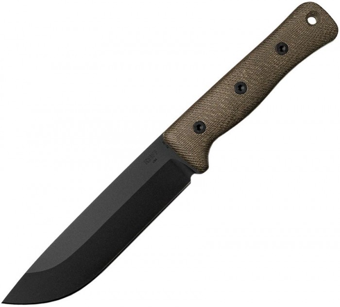 Reiff Knives F6 Leuku Gen 2 Fixed Blade Mic REKF601BGCMBLKA
