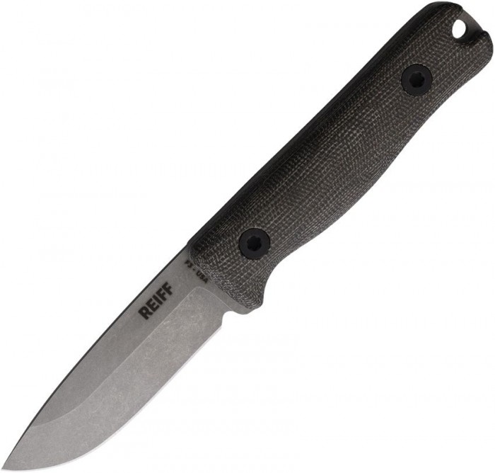 Reiff Knives F3 EDC Fixed Blade SW GCM REKF3119GCMBLKA