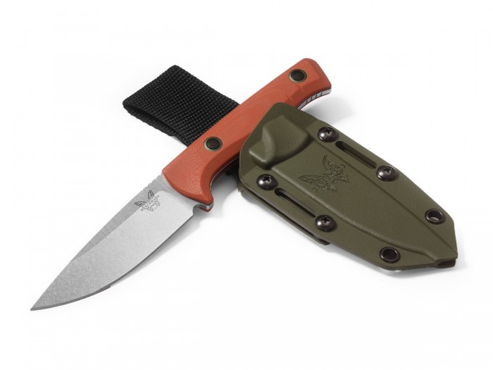 Benchmade SLIPRIDGE FIXED G-10 ORANGE 15650-01 C377015651