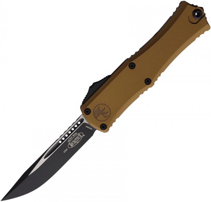Microtech Auto Hera II Mini OTF S/E Tan MCT1703M1TA