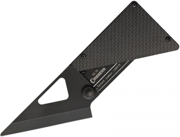 Daggerr Knives CardKnife Black DGRCRDKNFBK