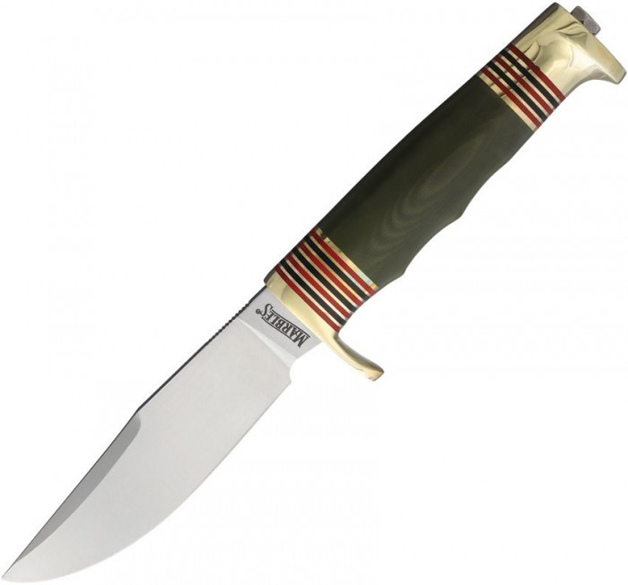 Marble's Fixed Blade Green Mic MR726