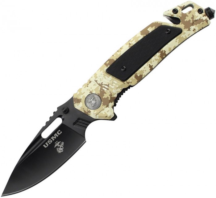 USMC Rescue Linerlock A/O Camo USMA3010CA