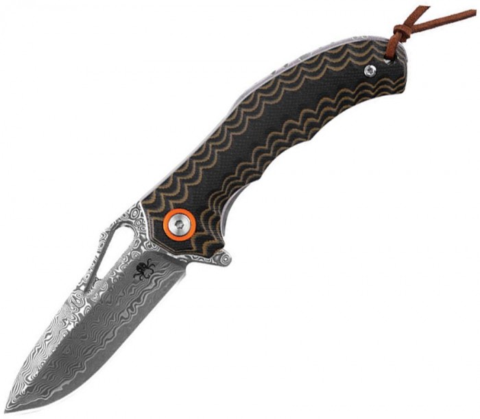 Klaken Knives Tideborn Linerlock Brown/Black KKNJ345BR